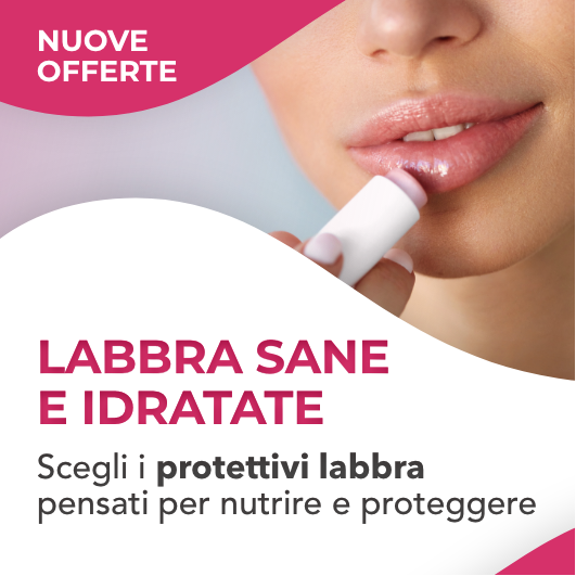 Prodotti protettivi per labbra secche o rovinate