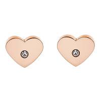 LUCEMED ORECCHINO CUORE ROSA