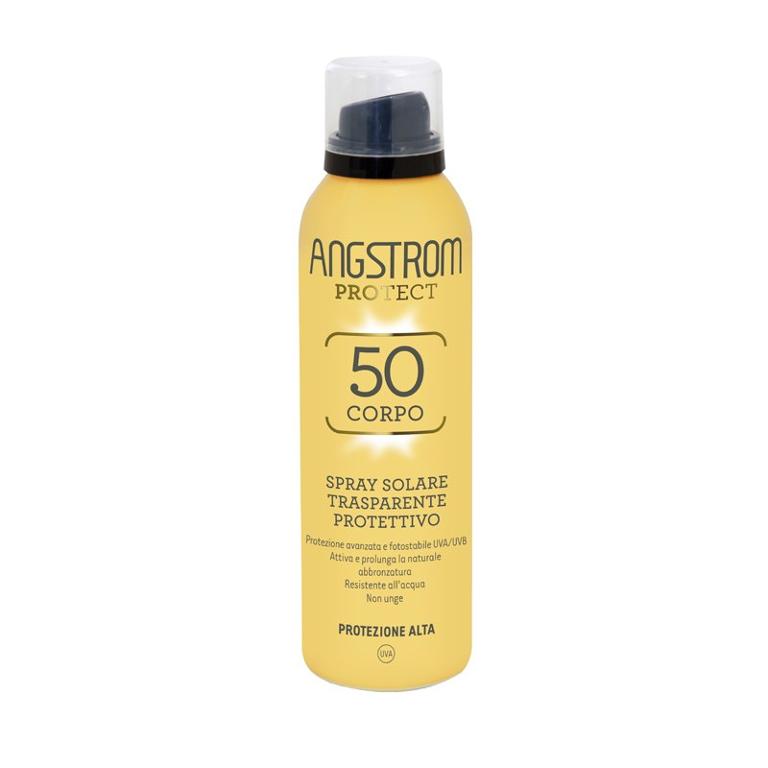 ANGSTROM SPRAY SOLARE TRASPARENTE PROTETTIVO PROTEZIONE 50