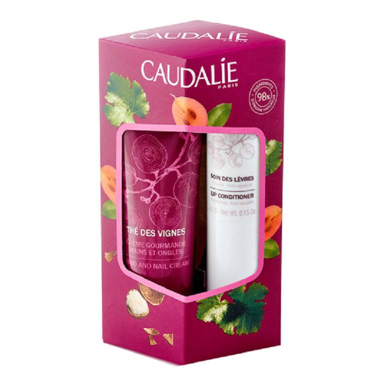 CAUDALIE DUO THE DES VIGNE CR MANI 30ML+STICK LABBRA
