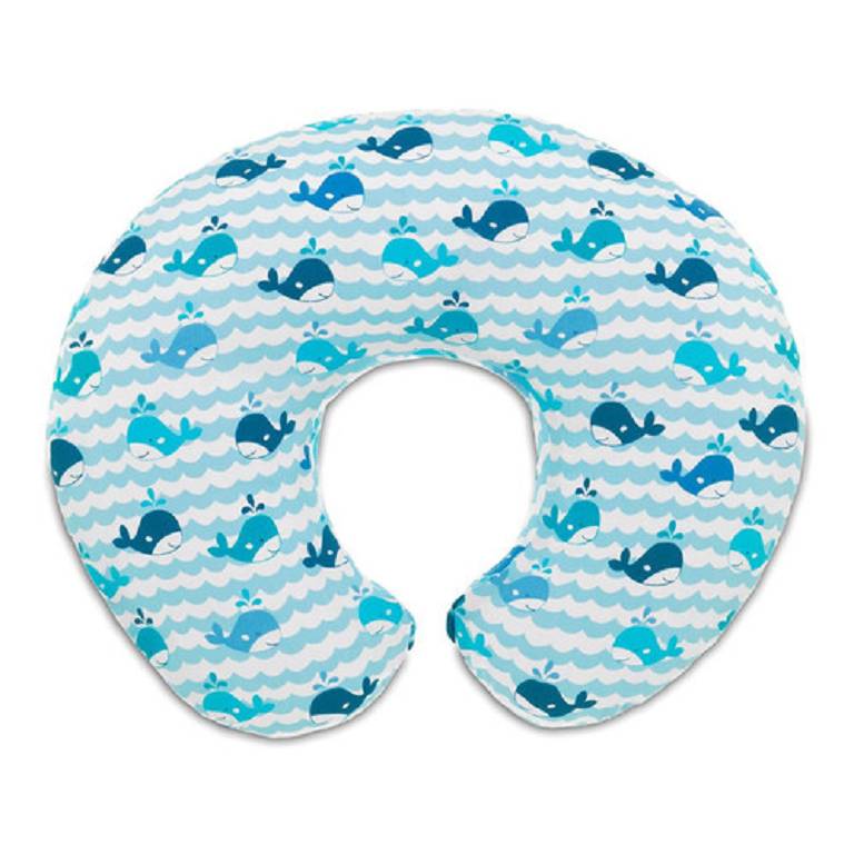 CH BOPPY CUSC FOD COT BLUE WH