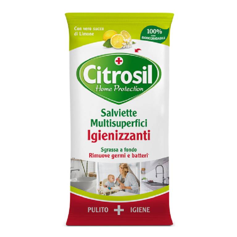 CITROSIL SALVIETTE IGIENIZZANTI LIMONE
