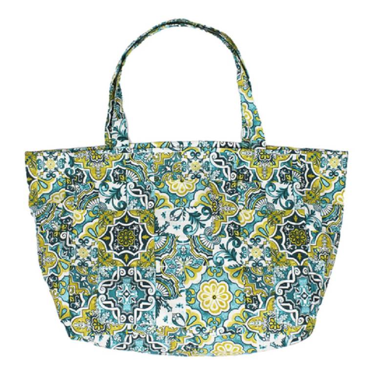 COLORS TOTE BAG GREEN