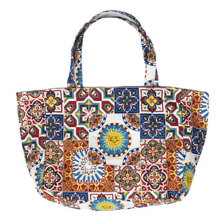 COLORS TOTE BAG SUN MIX