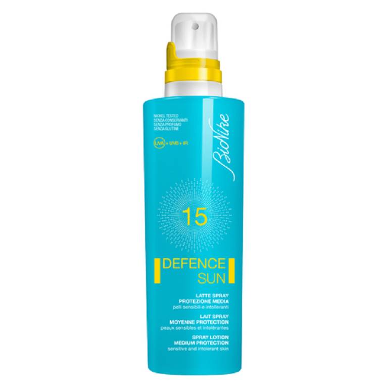 DEFENCE SUN LATTE SOLARE SPRAY PROTEZIONE 15