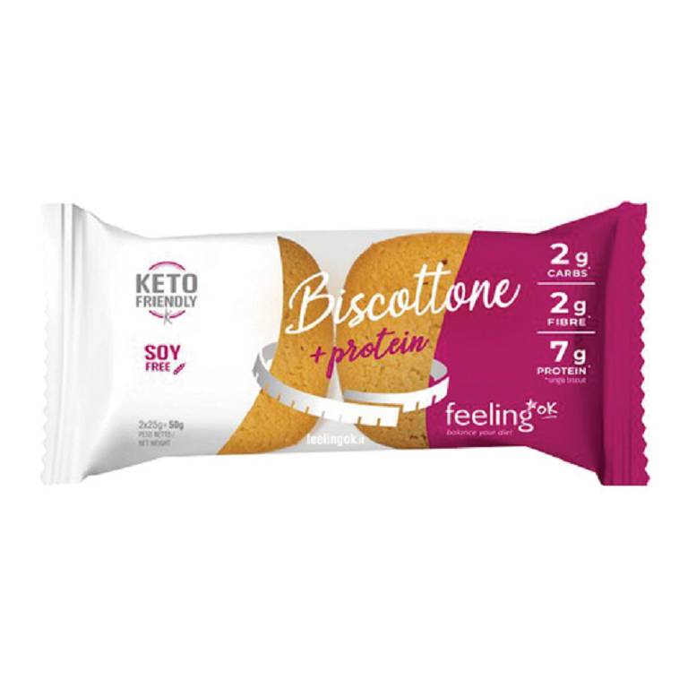 FEELING OK BISCOTTONE MAND 50G