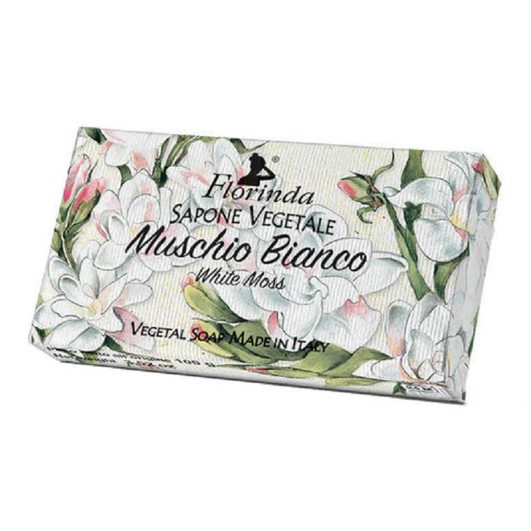 FLORINDA SAPONE VEGETALE MUSCHIO BIANCO