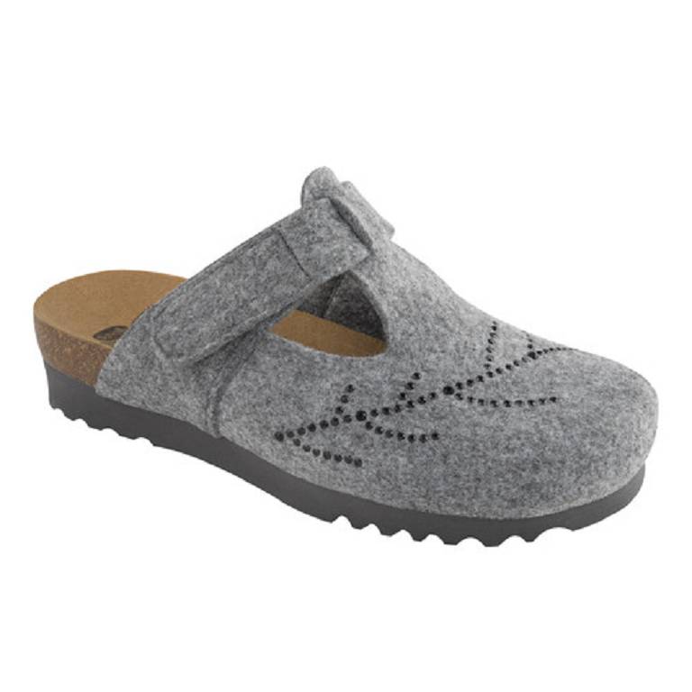 FOTINIA FELT W GREY 38