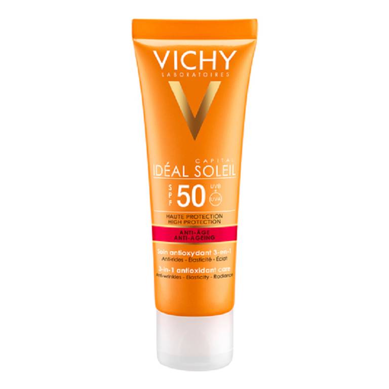 IDEAL SOLEIL CREMA VISO ANTIETA' SPF50 50ml