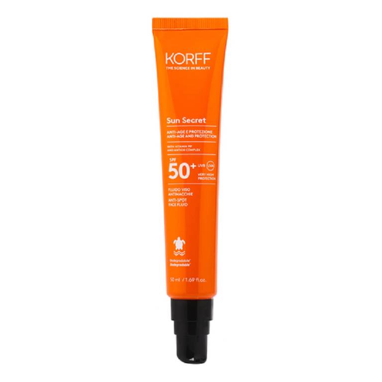 KORFF SUN SECRET FLUIDO A/MAC SPF50+