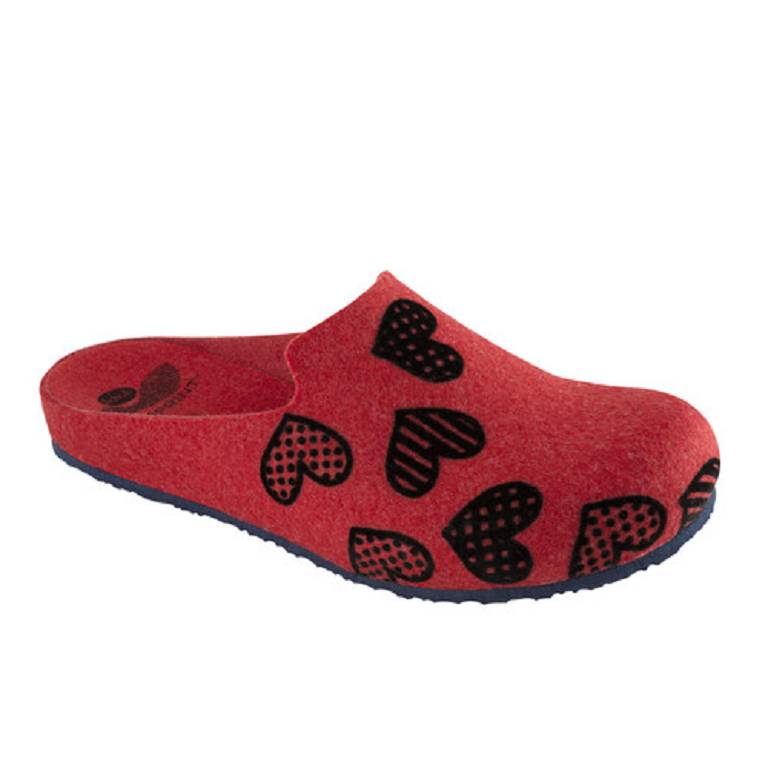 LAYE FELT W RED 35