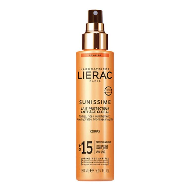 LIERAC SUNISSIME LATTE CORPO SPF15