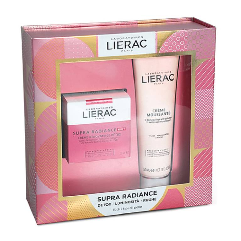 LIERAC SUPRA RADIANCE NOTTE 50ML + DEMAQ MOUSSE 150ML