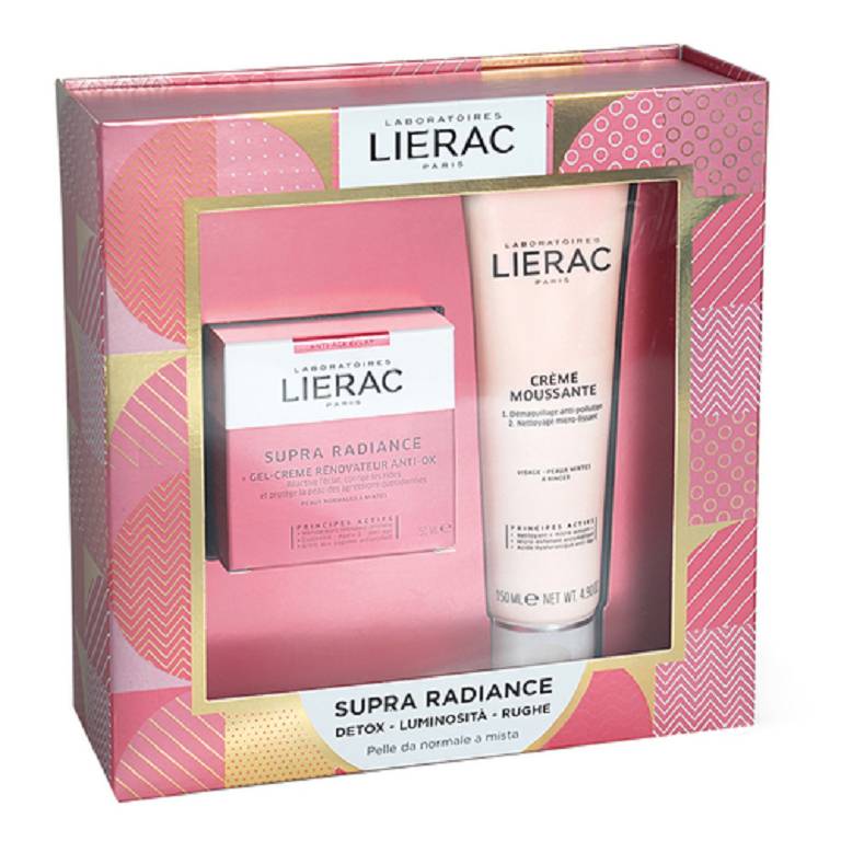 LIERAC SUPRARADIANCE GEL CREMA 50ML + DEMAQ MOUSSE 150ML