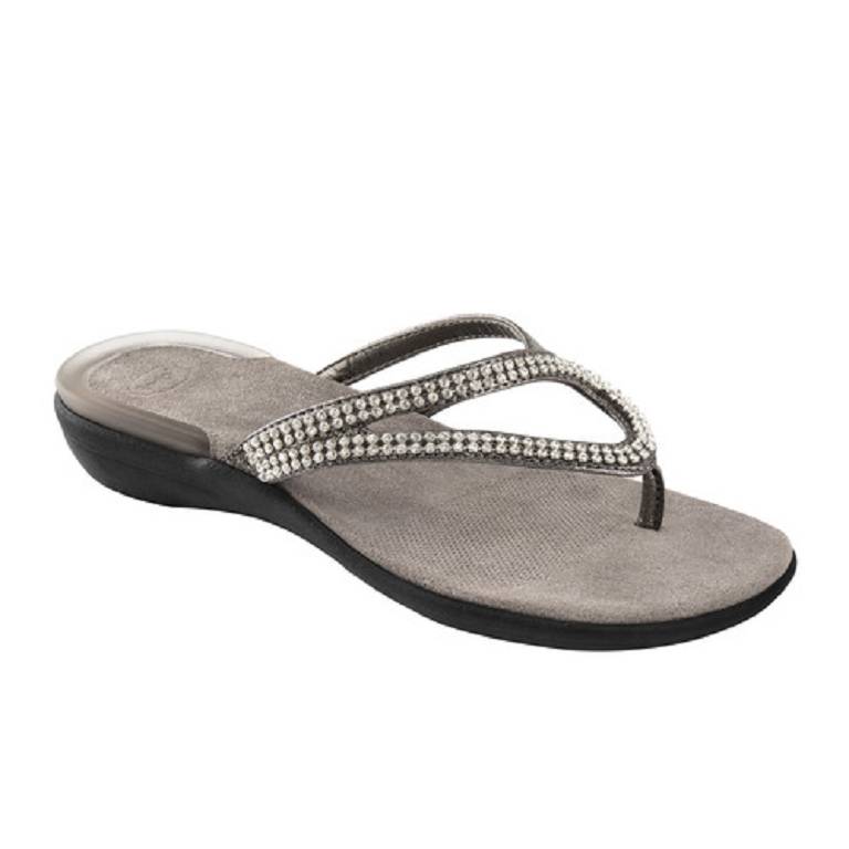LULU SYNT GLIT+BEA D PEWTER 40