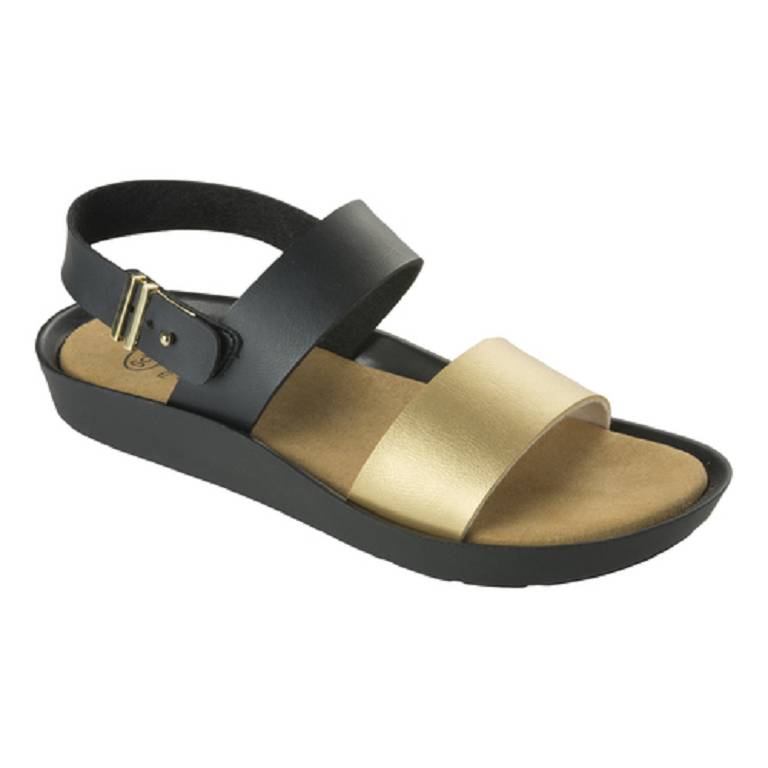 MAMORE SYNT LEA W BLK/GOLD 36