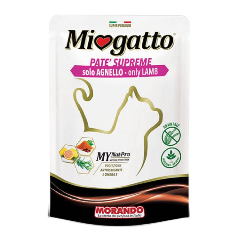 MIOGATTO AGNELLO 85G