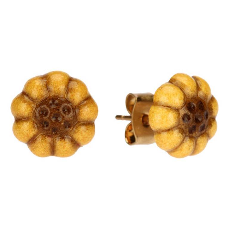ORECCHINI PIN GIRASOLE