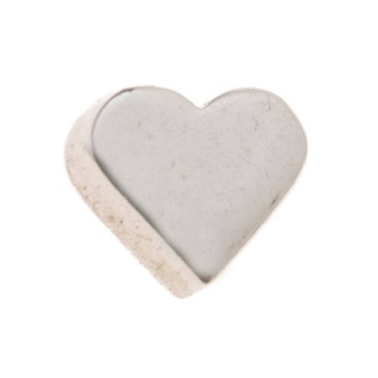 ORECCHINO ACCIAIO CUORE R 4
