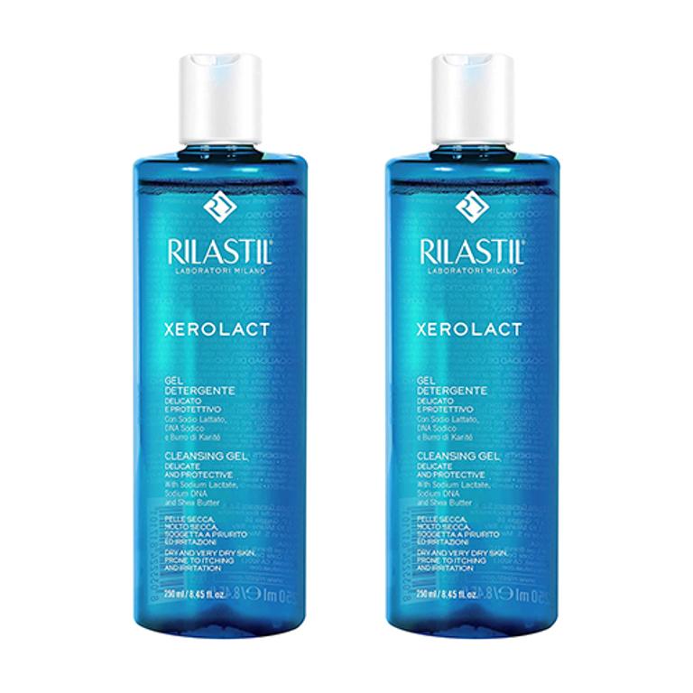 RILASTIL XEROLACT GEL DET 250ML X2 