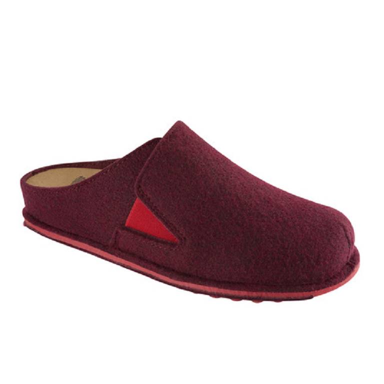SPIKEY5 FELT W BURGUNDY 38