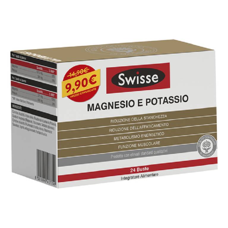 SWISSE INTEGRATORE ALIMENTARE MAGNESIO E POTASSIO PROMO 2021