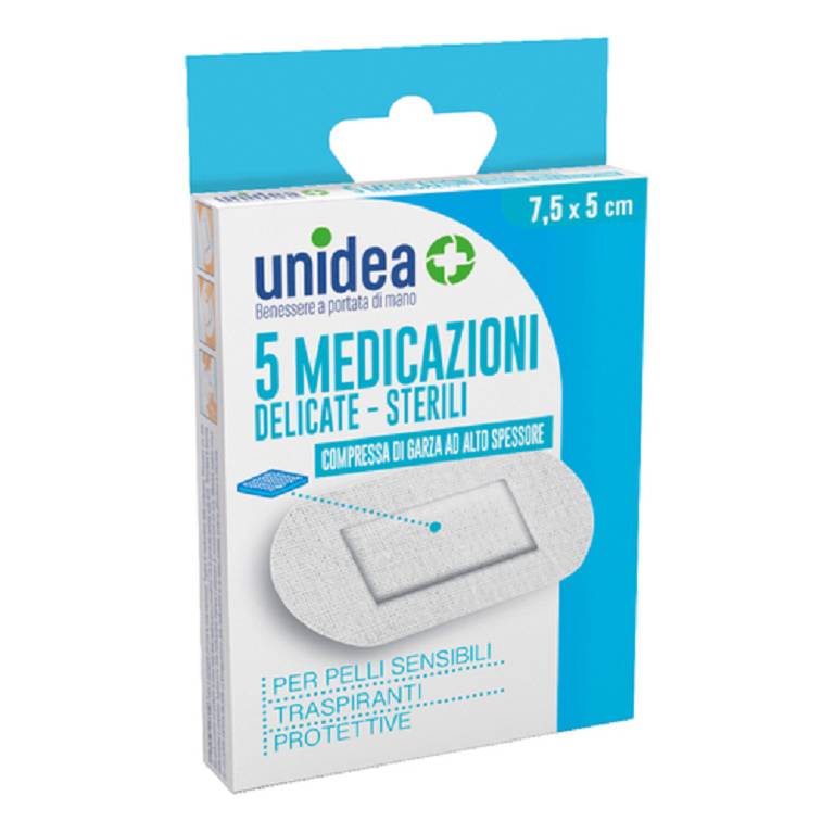 UNIDEA MEDIC IMP 7,5X5CM 5PZ