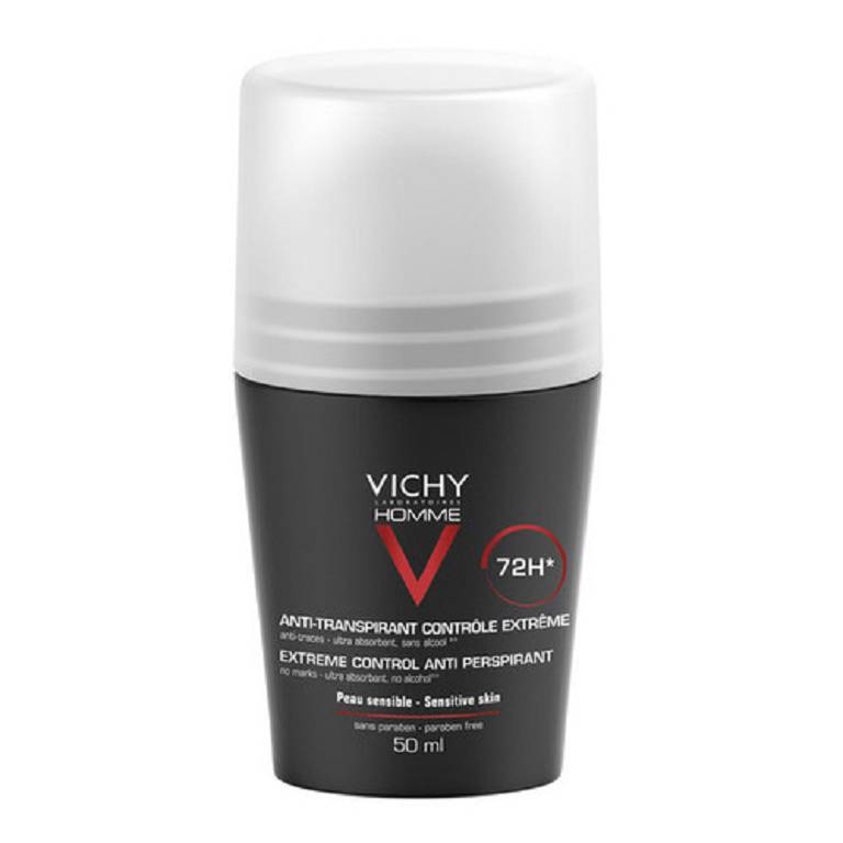 VICHY HOMME DEODORANTE ROLLON ANTITRASP 72H 